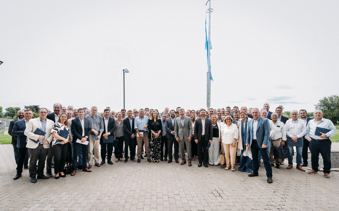 Frigerio se reunió con los intendentes entrerrianos para coordinar acciones de gobierno: Perini y Zanandrea presentes