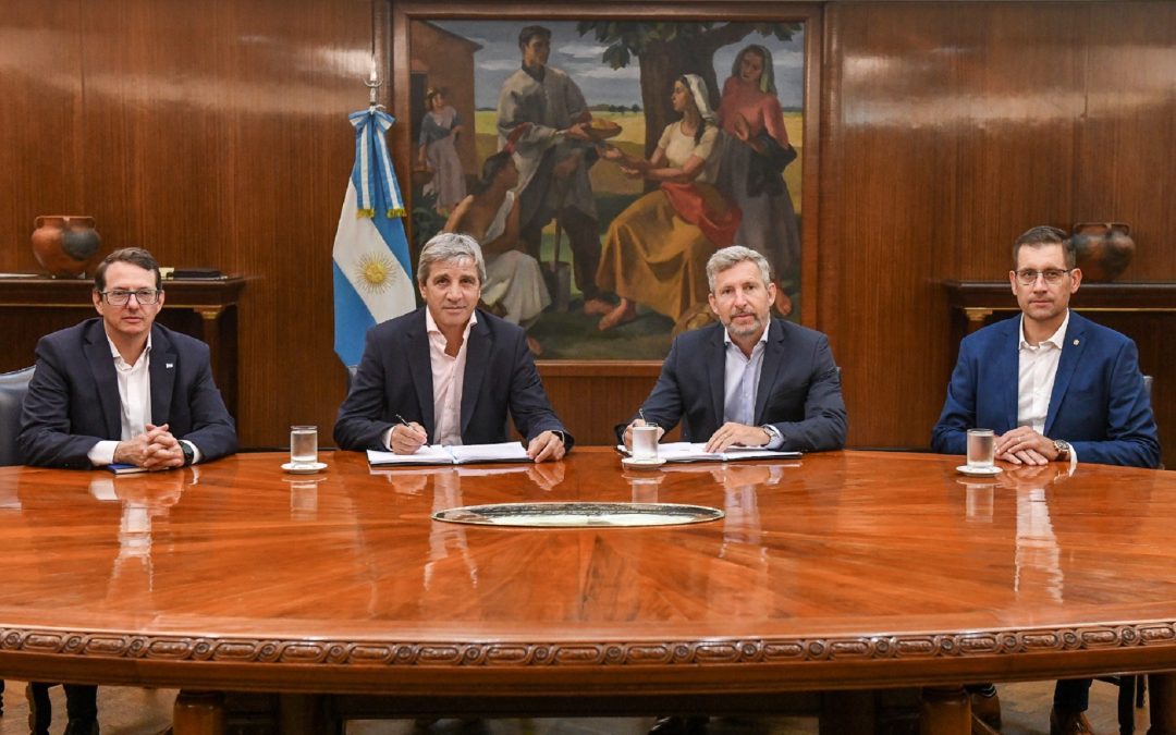 La provincia concretó un acuerdo clave con Nación para comenzar a compensar deudas recíprocas