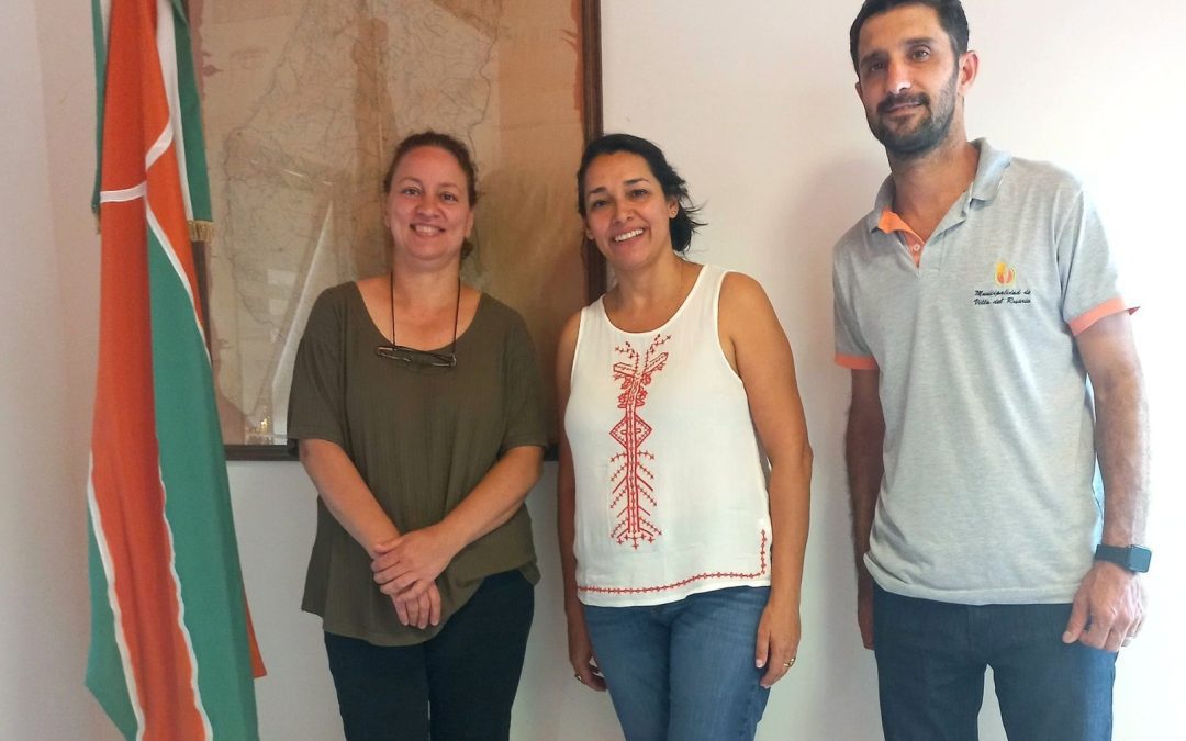 Por nuevas capacitaciones laborales, Perini se reunió con la coordinadora departamental de Jóvenes y Adultos