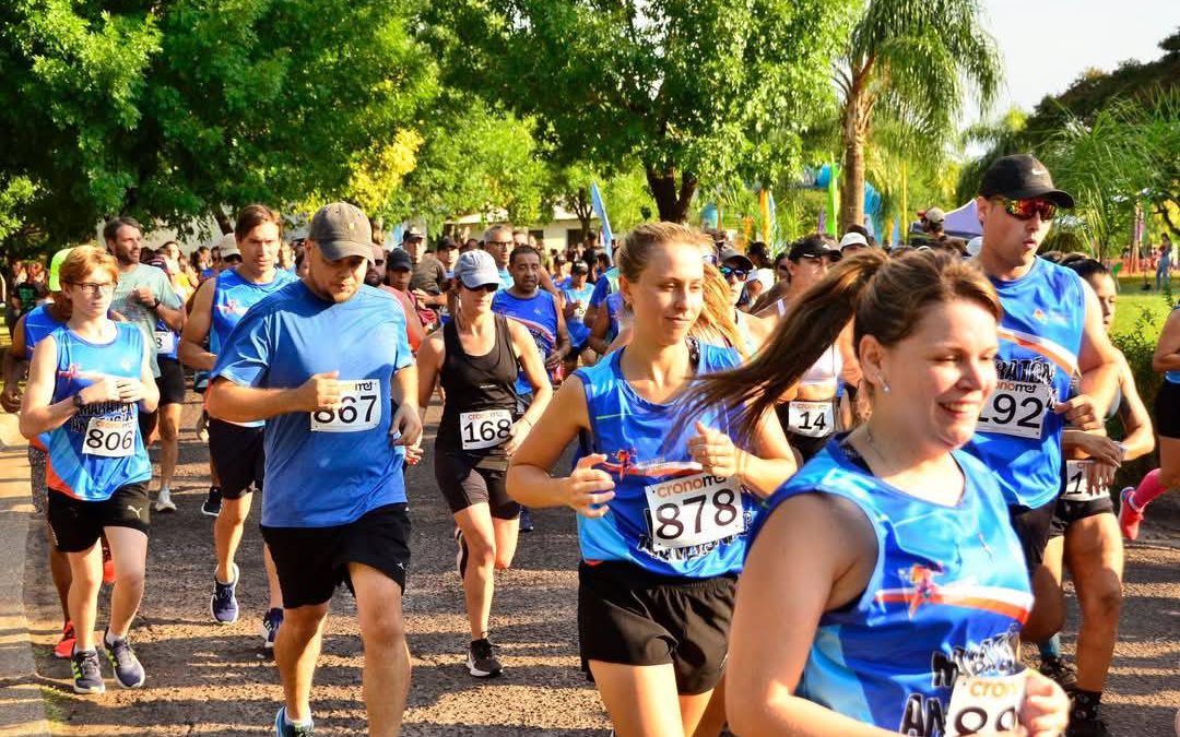 Atletas de Villa del Rosario participaron de la Maratón 46° Aniversario de Federación