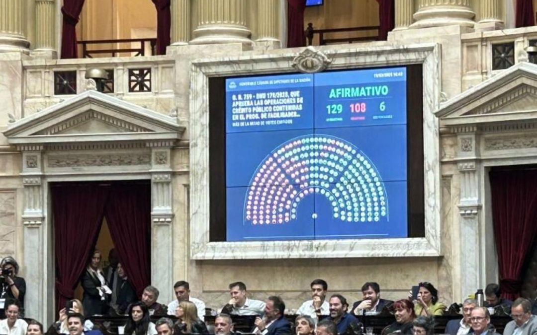 La Cámara de Diputados aprobó el DNU de Milei y el Gobierno logró blindar el acuerdo con el FMI
