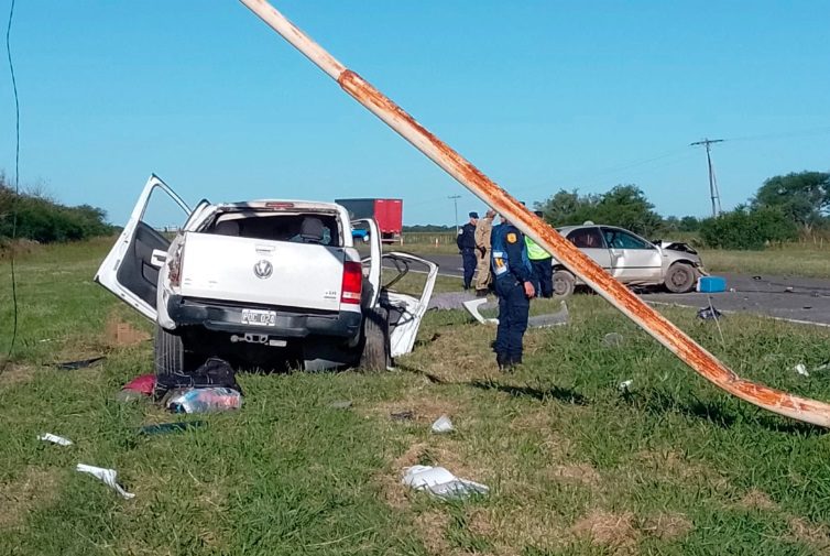 Fatal accidente en el cruce de las rutas 32 y 127: una persona fallecida