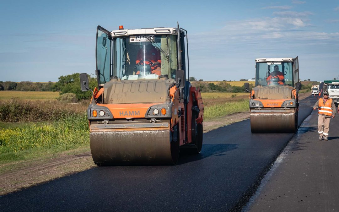 Avanza la obra de rehabilitación de la ruta provincial 32