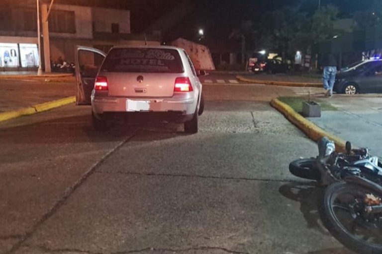 Un motociclista fue derivado a Concordia tras un accidente de tránsito en Federación