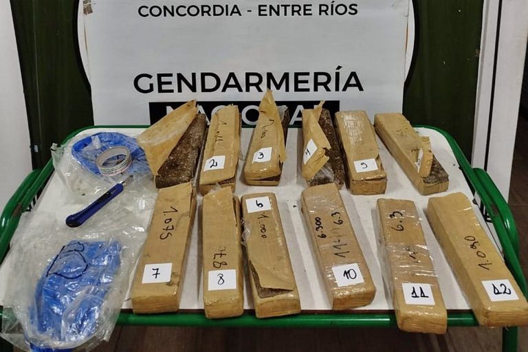 Desarticularon una red narco que traficaba droga por la Ruta 14 en servicios de encomiendas y desde el norte al sur del país