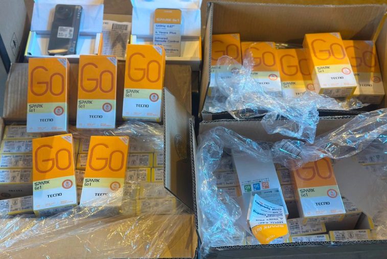 Incautaron más de 20.000 celulares valuados en más de 2 millones de dólares