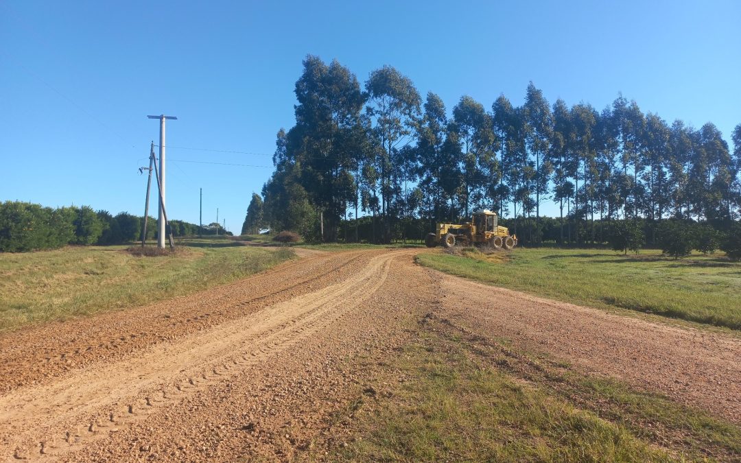 El Municipio de Villa del Rosario ejecuta diferentes trabajos en caminos rurales