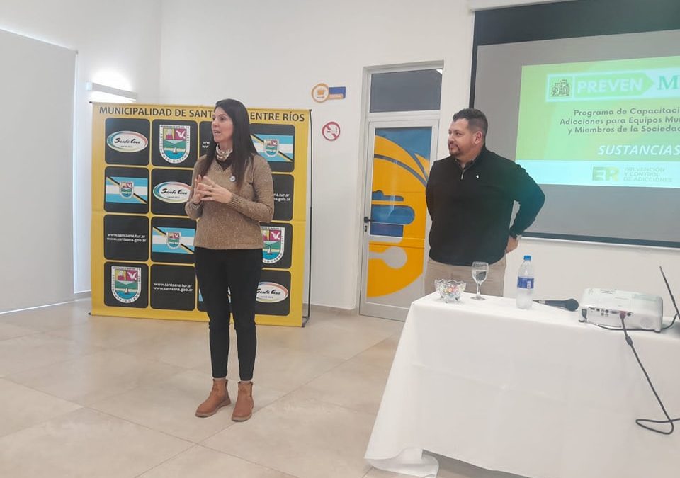 Se realizó en Santa Ana el segundo encuentro de Formación de Preventores de Adicciones