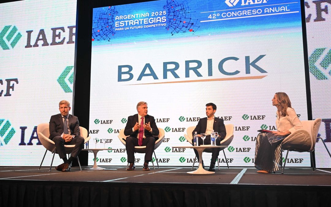 Frigerio expuso en el Congreso del IAEF sobre estrategias para la competitividad y el alivio al sector productivo