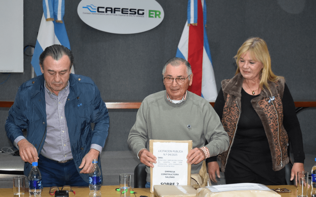 Cafesg financiará obras en el Hospital San José de Federación