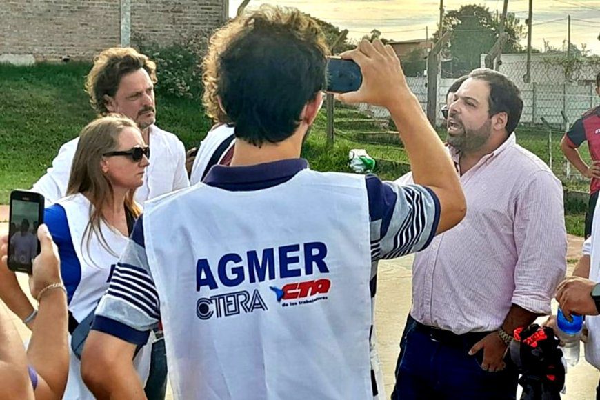 Tenso cruce: dirigentes de Agmer reclamaron por Iosper y Troncoso les dijo que «se les acabó la joda»