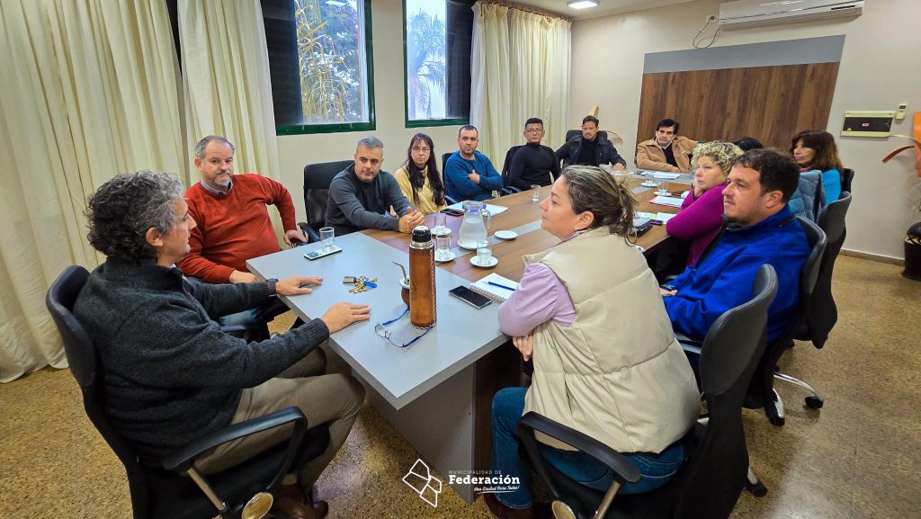 Federación: la ampliación del parque automotor, eje central en reunión del Gabinete Municipal