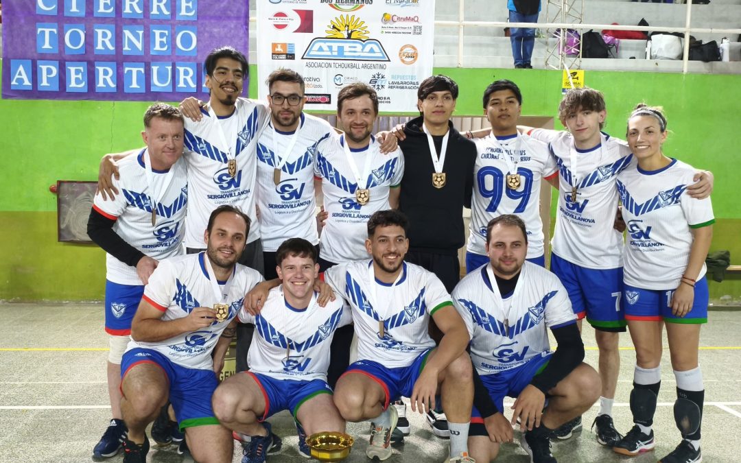 Con Vélez, dos jóvenes de Villa del Rosario se consagraron campeones de la Liga Regional de Tchoukball