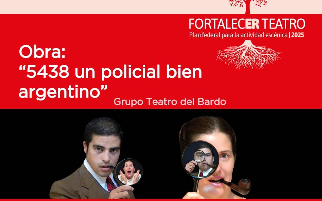 La obra “5438, un policial bien argentino” se presentará en Villa del Rosario