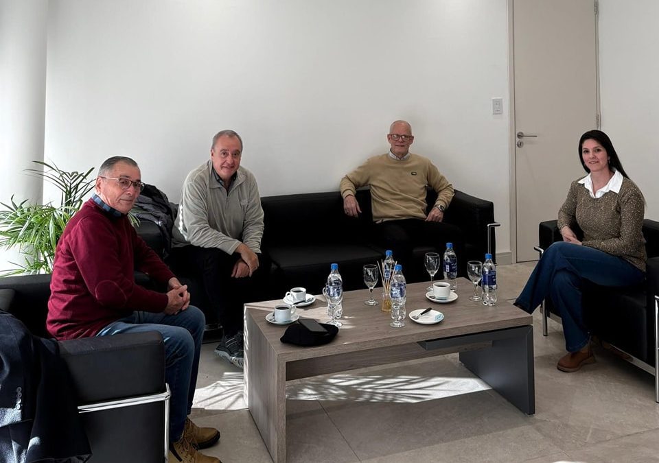 Zanandrea recibió en Santa Ana a los presidentes de la CTM y CAFESG