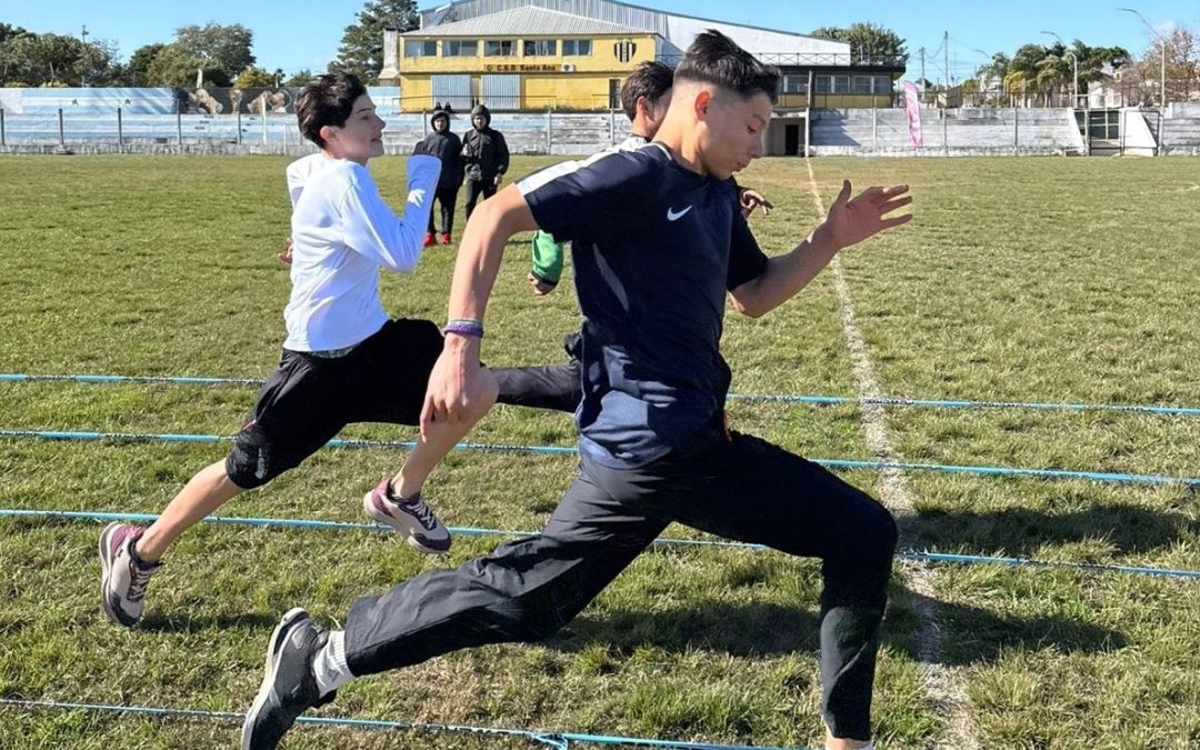Atletismo: Santa Ana fue sede de la instancia departamental de los Juegos Juveniles Entrerrianos