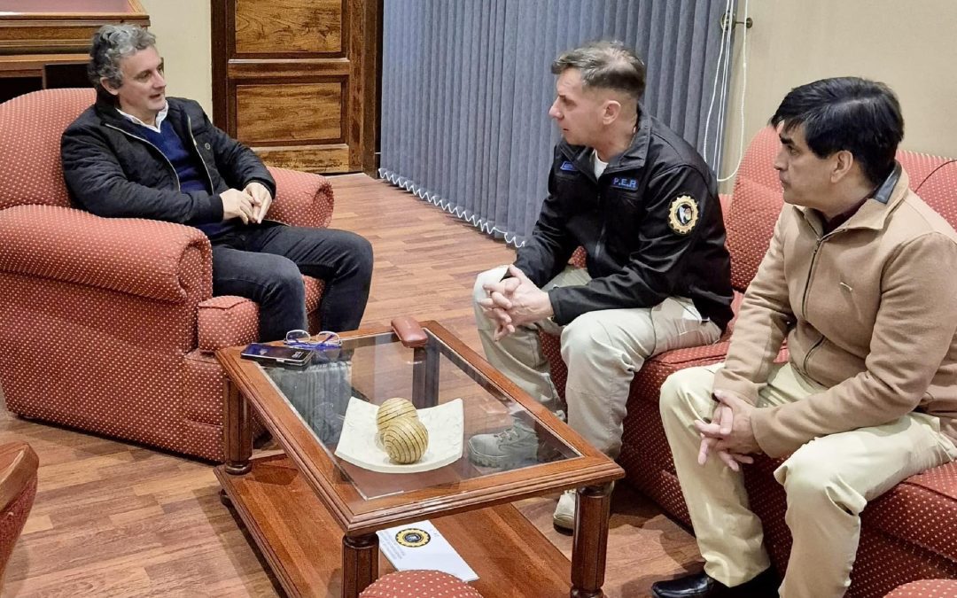 En Paraná, Ricardo Bravo gestionó más recursos para reforzar la seguridad en Federación