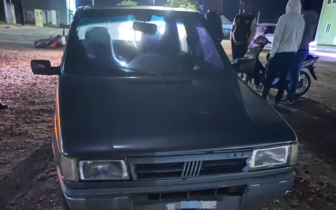 Motociclista sufrió lesiones leves tras chocar con un auto en Federación