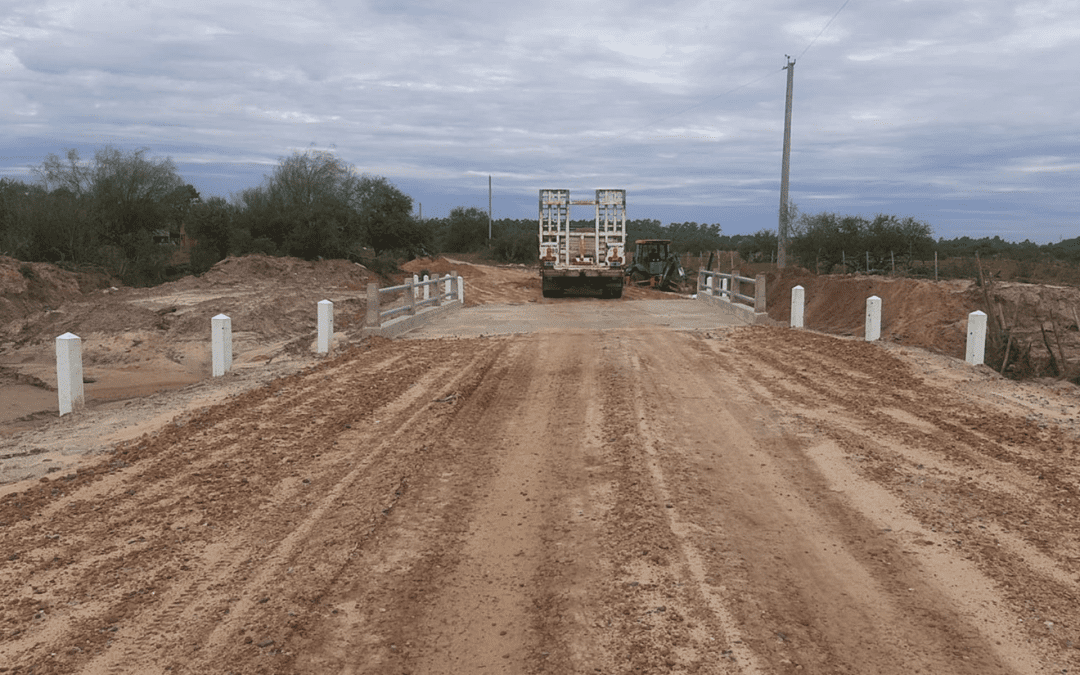 Finalizaron las obras de Cafesg en el arroyo Guarumba de Federación
