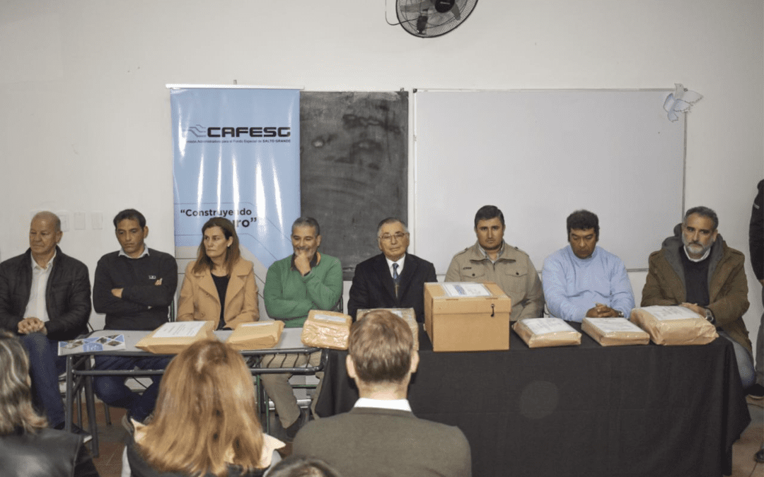 CAFESG construirá un comedor en una escuela y señalizará la ruta de acceso a Federación