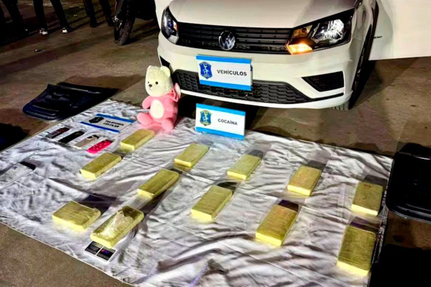 Simulaban ser una familia que iba a pescar a Uruguay y cargaban cocaína en Entre Ríos