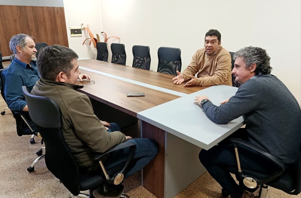 Bravo avanza en gestiones con CAFESG para optimizar la planta de tratamiento cloacal y otras obras