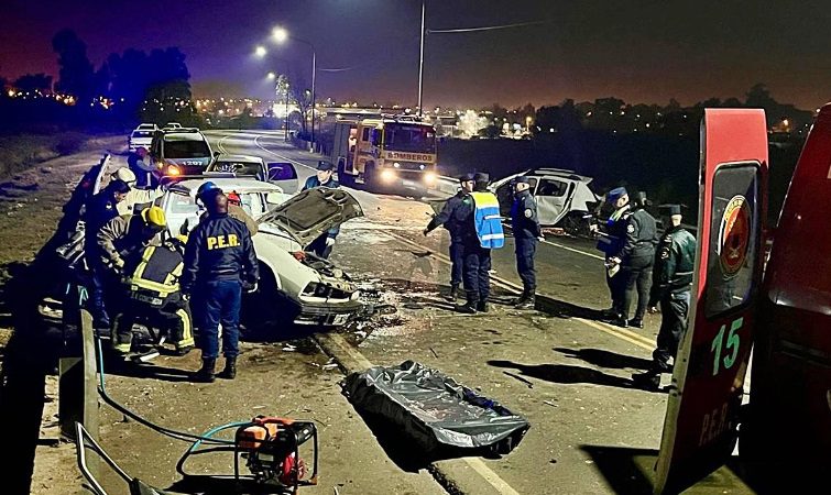 Cámara captó el triple choque que dejó un muerto en Concordia: Cadena de oración por Gianella y pedido de justicia