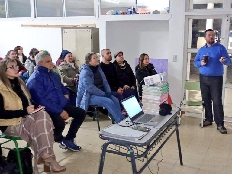 Luis Vago participó de una capacitación sobre Procesos de Identificación en la Región del río Uruguay