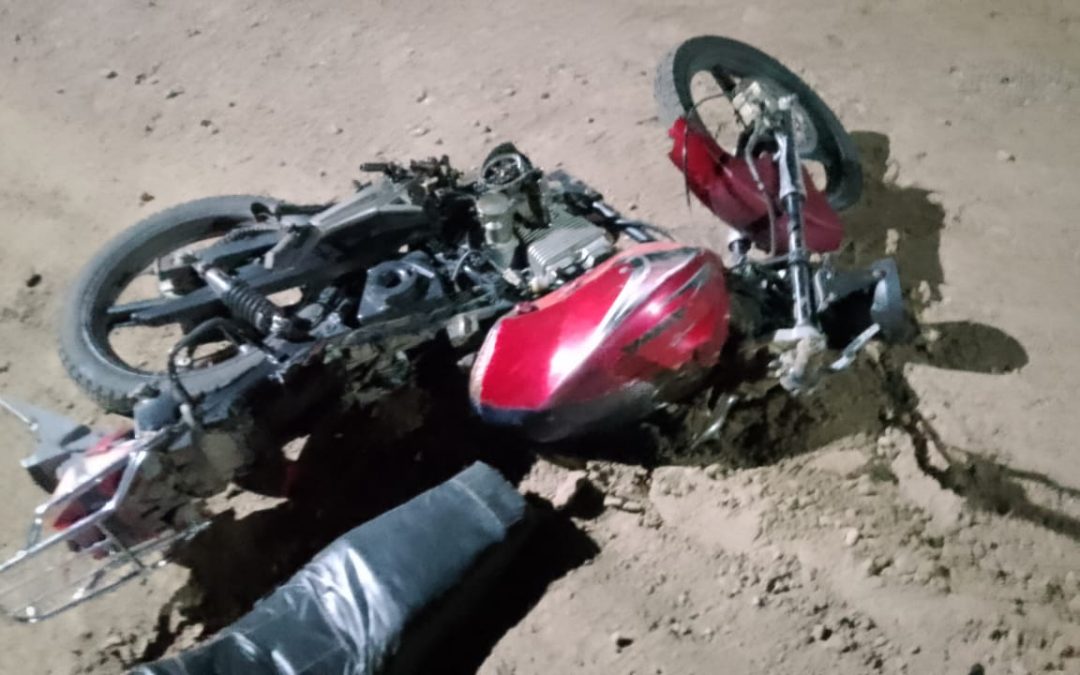 Motociclista sufrió lesiones graves tras choque en Chajarí