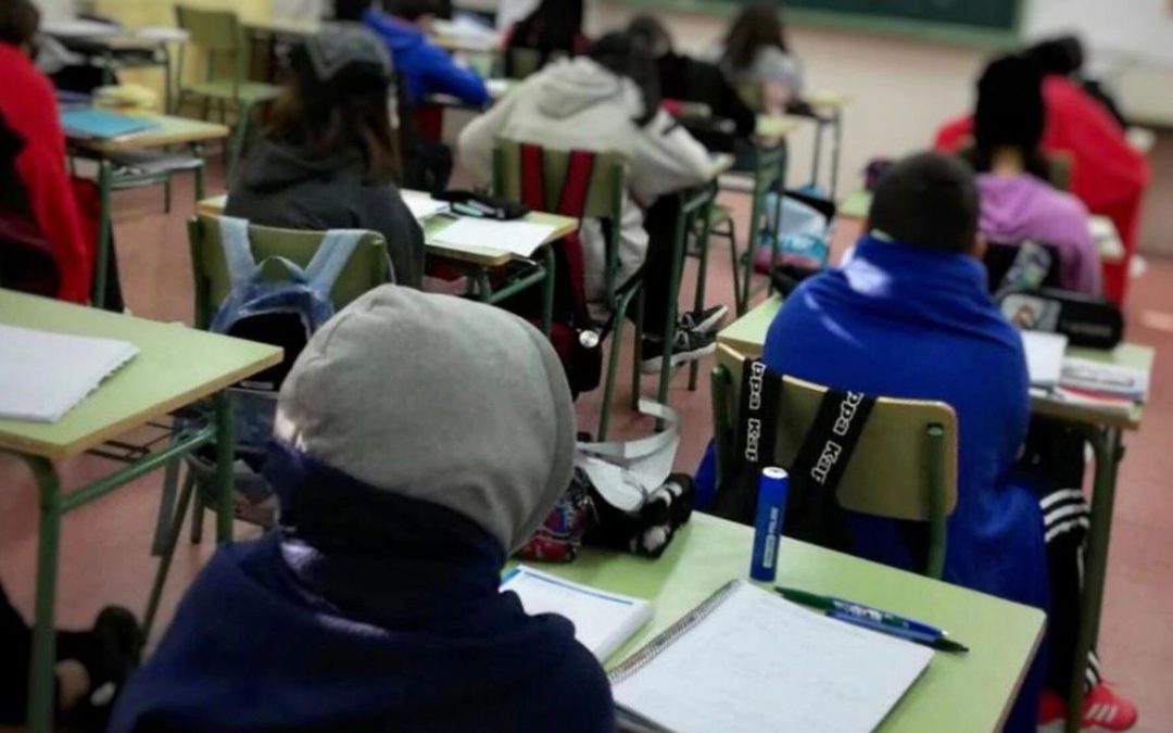 Ola de frío polar: el CGE permitirá la reducción horaria en escuelas entrerrianas