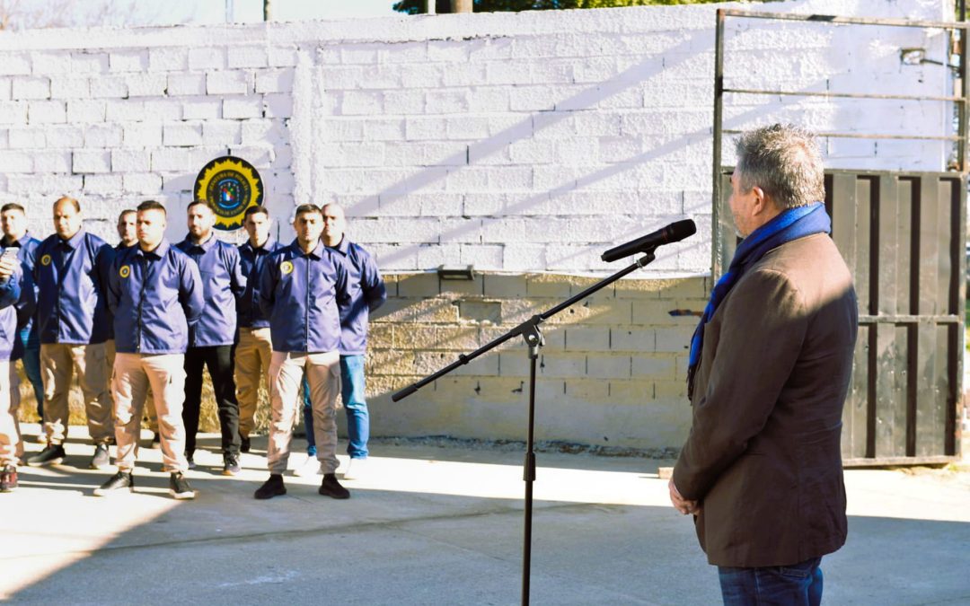 Reconocieron a policías que intervinieron tras millonario robo a la Axion e inauguraron un taller mecánico en la comisaría de Chajarí