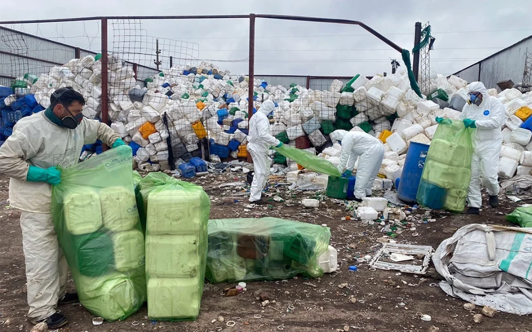 Clausuran acopio de envases vacíos de fitosanitarios: multa supera los $46.000.000