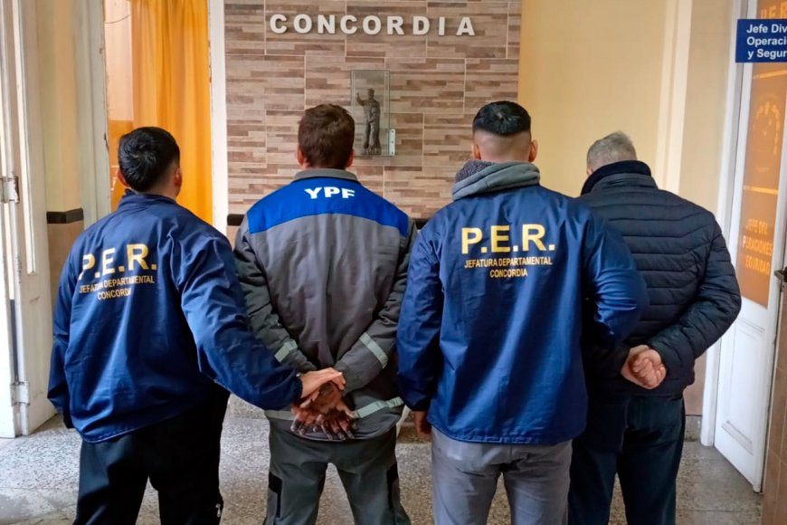 Detuvieron a inspector de tránsito de Concordia vinculado a una banda delictiva de Buenos Aires que asaltó a empresario en la Autovía 14