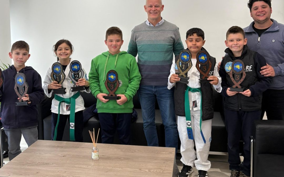 Zanandrea recibió a pequeños taekwondistas que participaron de un torneo interprovincial