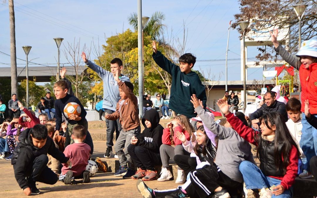 Con gran convocatoria, se realizaron los festejos por el Día del Niño en Santa Ana
