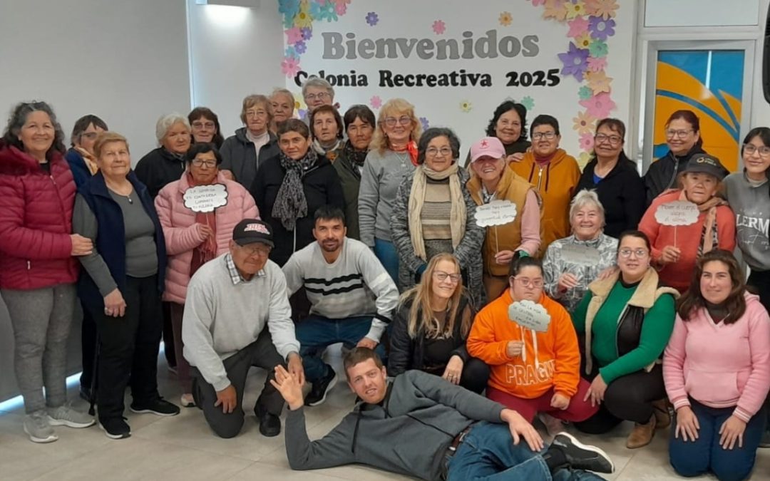 Comenzó la Colonia Recreativa para Adultos Mayores en Santa Ana