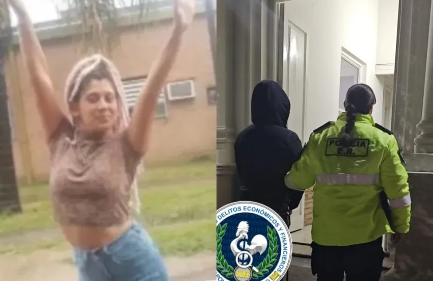 Detuvieron cerca de Chajarí a “La Pistolera”, ex custodia de la familia Sena