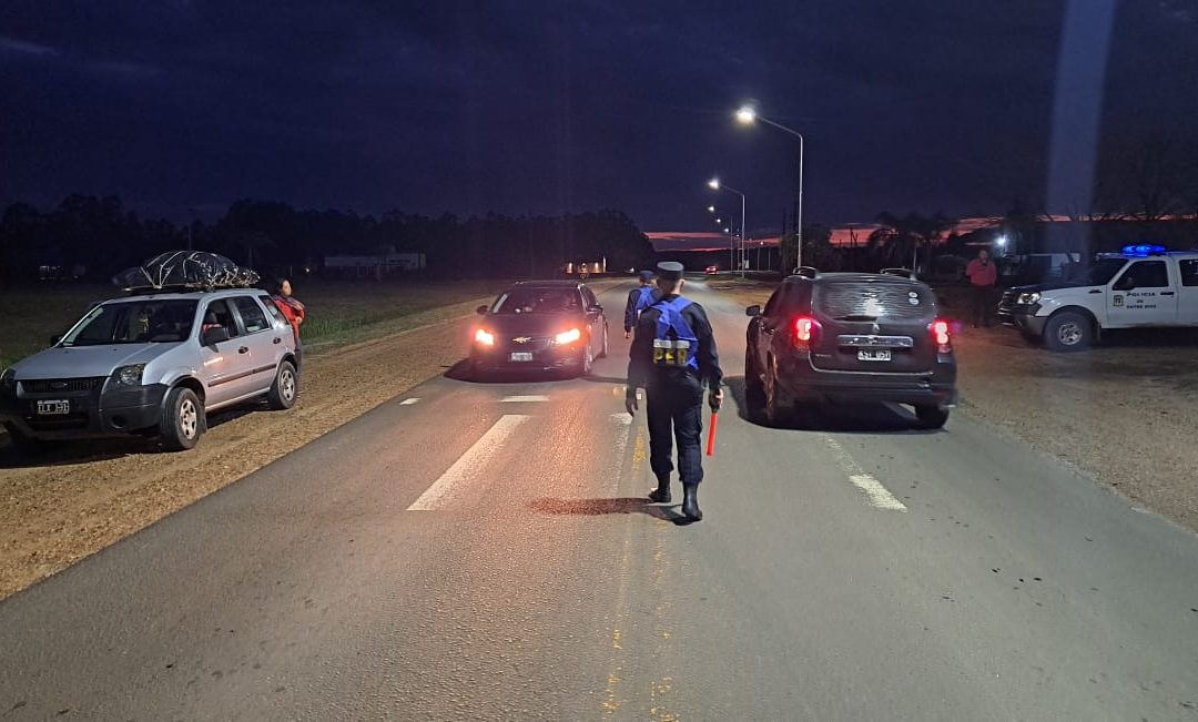 Un detenido por narcomenudeo durante operativo policial en el acceso a Federación