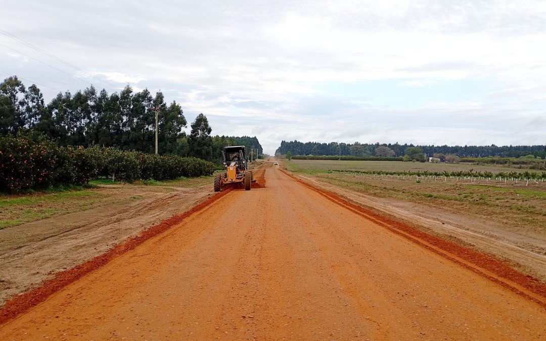 El Municipio de Villa del Rosario continúa con el acondicionamiento de caminos rurales