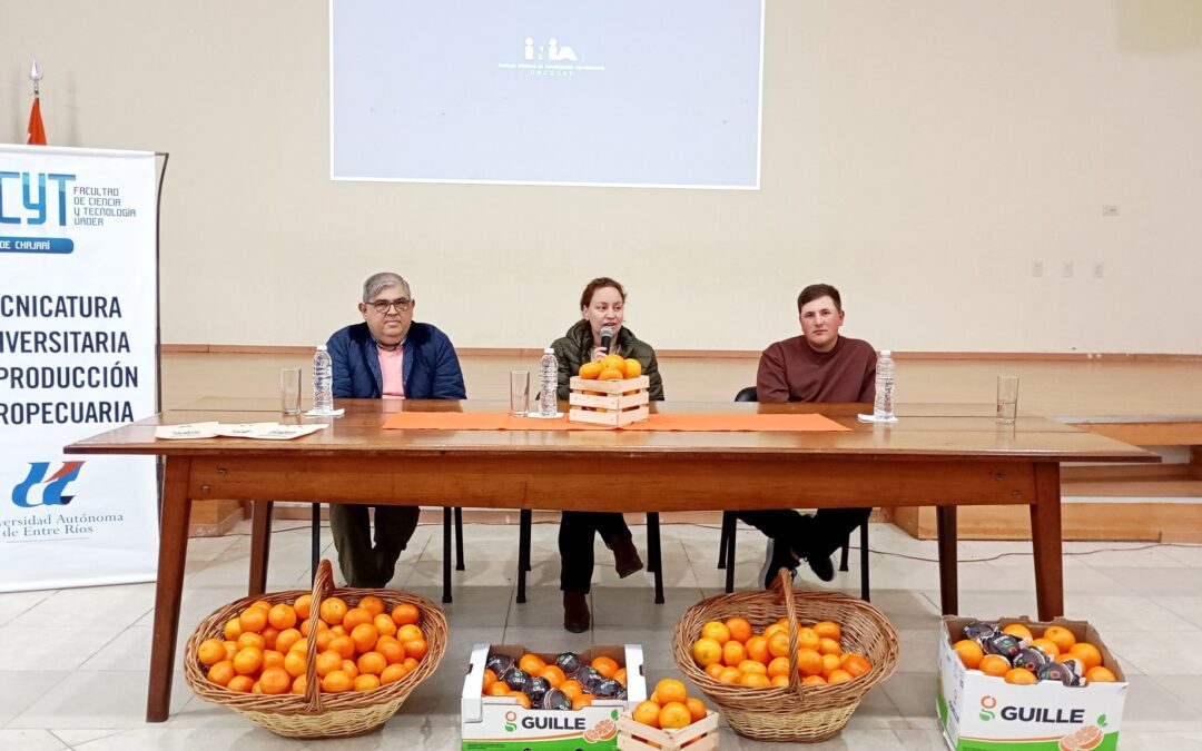 Con buena asistencia de productores, se realizó en Villa del Rosario la Jornada Técnica de Producción