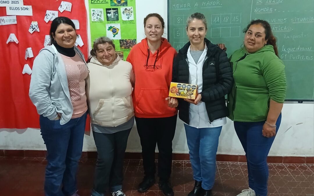 En el Día de la Alfabetización, Vanina Perini visitó el Centro Educativo de Jóvenes y Adultos