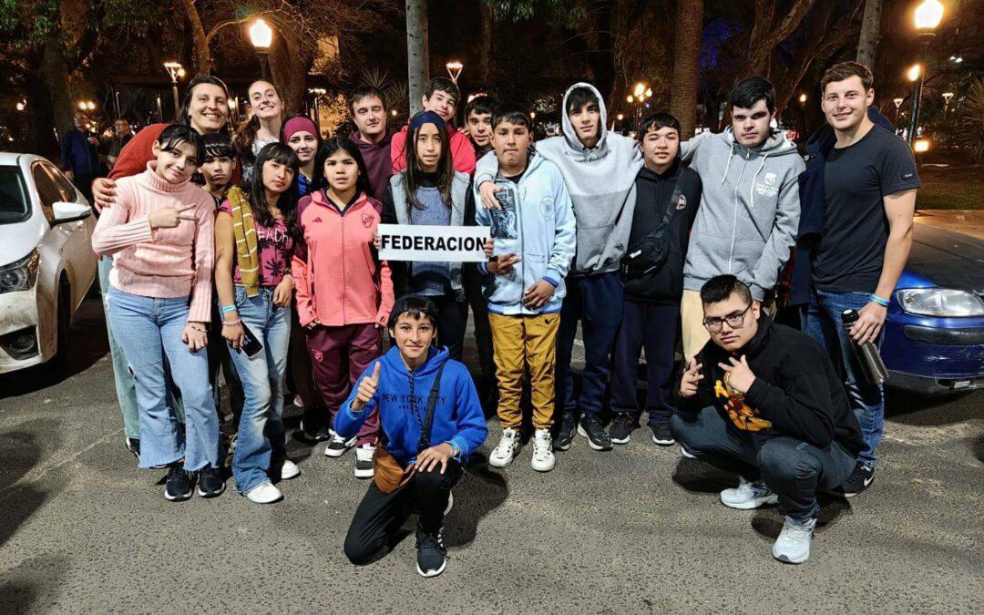 Jóvenes de Villa del Rosario participaron de las finales de los Juegos Entrerrianos de Deporte Adaptado