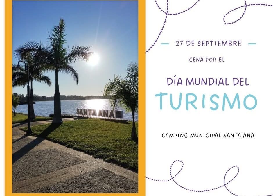 En Santa Ana se realizará la cena anual por el Día Internacional del Turismo: tarjetas a la venta