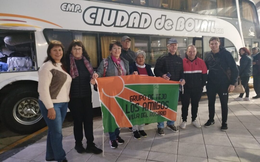 Representantes de Villa del Rosario participan de lafinal provincial de los Juegos Entrerrianos de Personas Mayores
