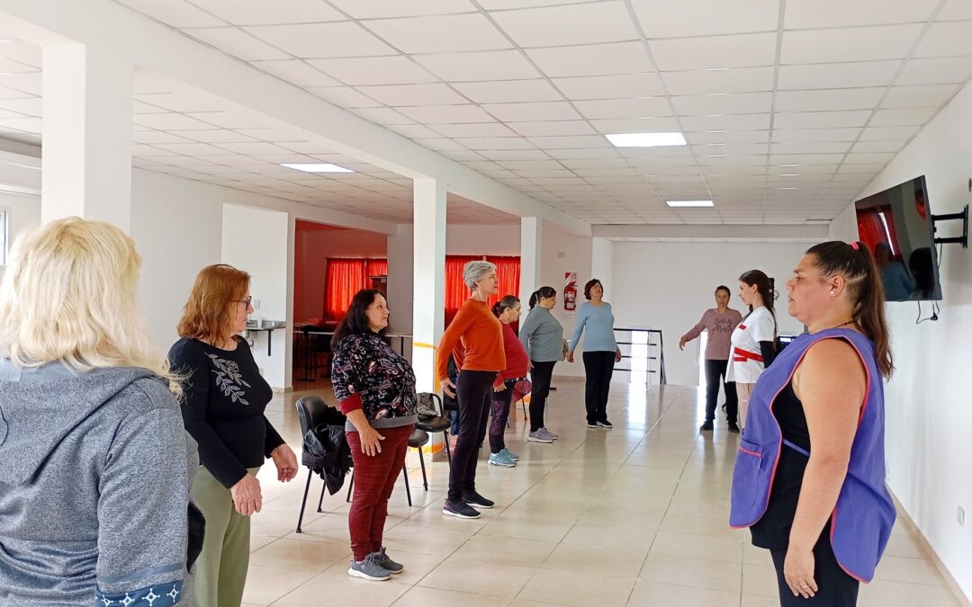 Se realizó en Villa del Rosario una actividad destinada a adultos mayores