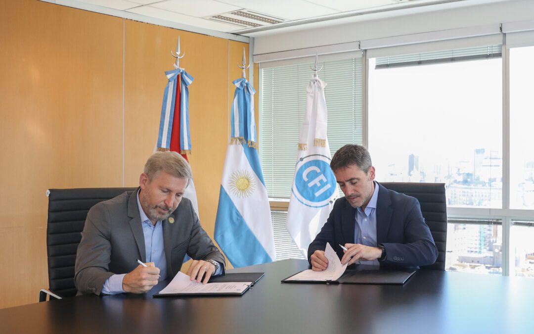 Frigerio firmó con el CFI un convenio para ampliar créditos a emprendedores y Pymes entrerrianas
