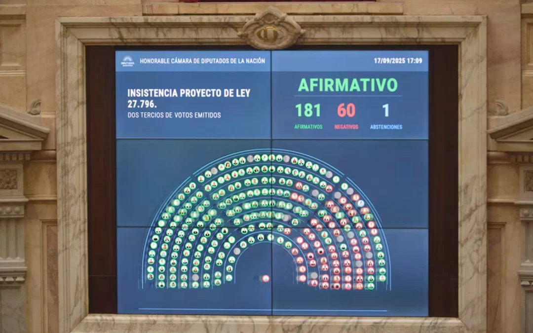 La Cámara de Diputados rechazó los vetos a Emergencia pediátrica y Financiamiento Universitario