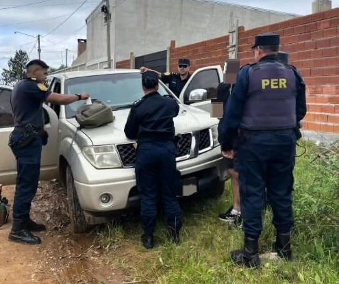 Una camioneta con pedido de secuestro en Chajarí fue localizada en Concordia