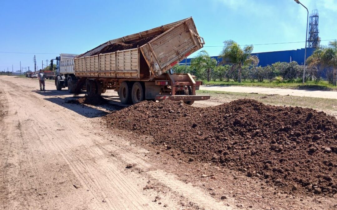 El Municipio de Villa del Rosario ejecuta trabajos de mejoramiento de caminos