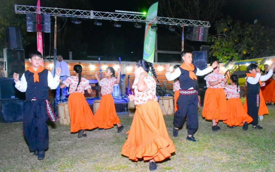 Festejos por el 128° aniversario de Santa Ana: Realizaron un fogón criollo en el museo de la localidad